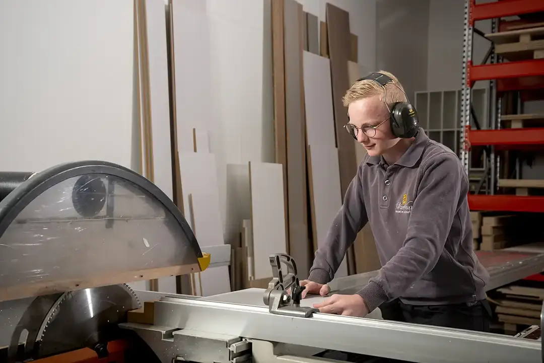 De werkplaats vanvugtmeubelinterieurbouw